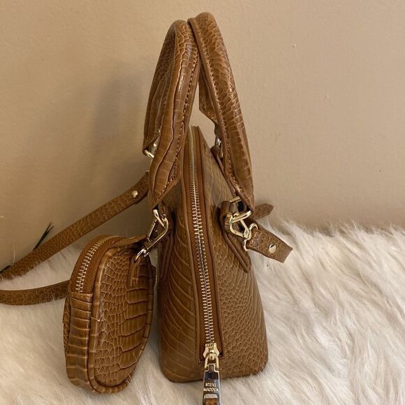 NWT Steve Madden (BHope) Satchel/Crossbody - Cognac - Picture 8 of 16